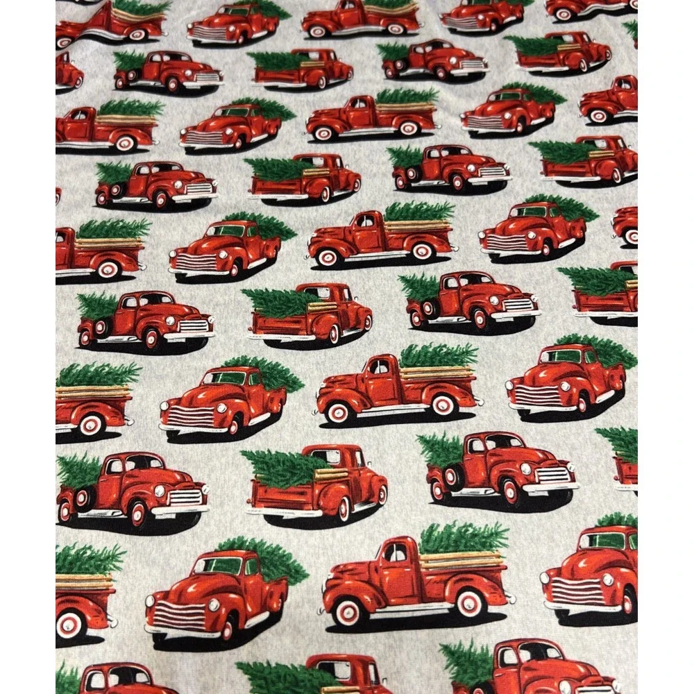 New Simply Southern Christmas Red Truck Pajama Pants Womens Lounge Stretch‎ XL